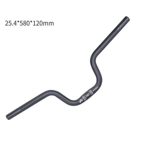 lp litepro Bike Handlebar U-shaped Heightened Aluminum Alloy Handle Bar 25.4x580mm Compatible For Brompton price history on PriceWatchPro