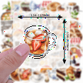 thumbnail image 5 of 35pcs-50pcs Rustic Stationery Stickers Vintage Teacher Reward Kids Stickers Toy Food DIY Stickers for Laptops Phone, 5 of 9