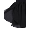 thumbnail image 5 of iiniim Kids Girls Basic Chiffon Pleated Pull-on Wrap Skirt Skort Ballet Dancewear Daily Casual Outfits, 5 of 7