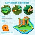 thumbnail image 6 of Costway Inflatable Water Slide Park Kid Bounce House Splash Pool Blower Excluded, 6 of 11
