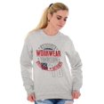 thumbnail image 5 of Patriotic American Workwear Tradition Plus Size Long Sleeve Graphic Tee Shirt Brisco Brands 2X, 5 of 6
