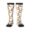 thumbnail image 1 of Fotbe German Shepherd Dog Calcetas Divertidas Estampadas para Hombre y Mujer, Calcetas de Algodón hasta la Rodilla para Caminar, Correr, Enfermería y Embarazo, 1 of 6