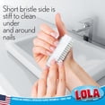 thumbnail image 3 of Cepillo para manos y uñas Lola Classic, paquete de 3 cerdas suaves y rígidas, 3 of 5