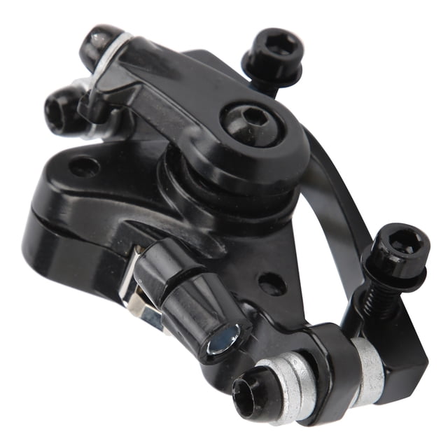 Alloy Die Casting Brake Calipers, Bike Disc Brake Disc Brake Calipers Light Weight Black Strong for Rear Disc Brake Front Disc BrakeF160R140,Rear Disc BrakeF180R160
