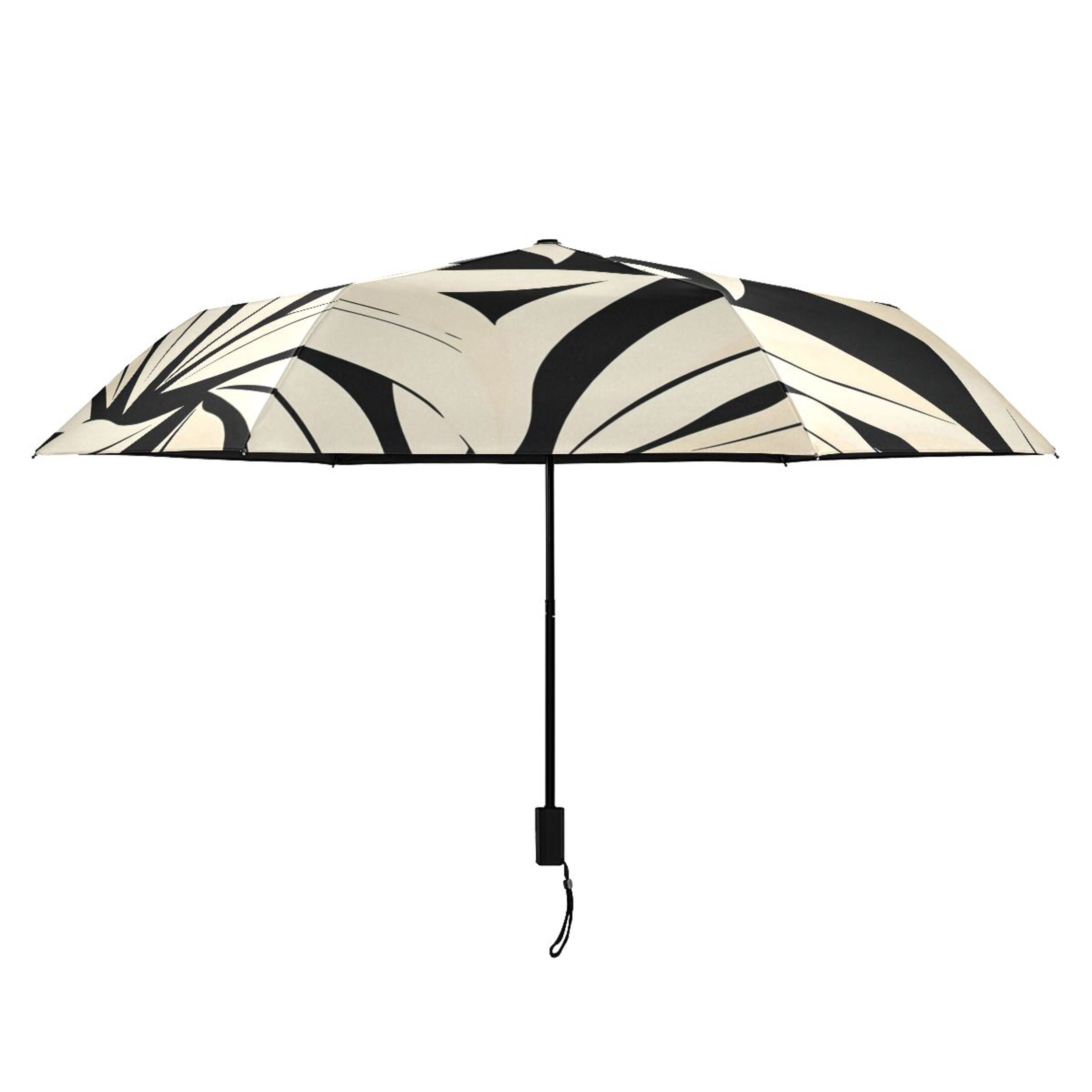 ALAZA Palm Leaf-e1 UPF 50+ Compact Folding Umbrella for Rain Travel Umbrella Packable