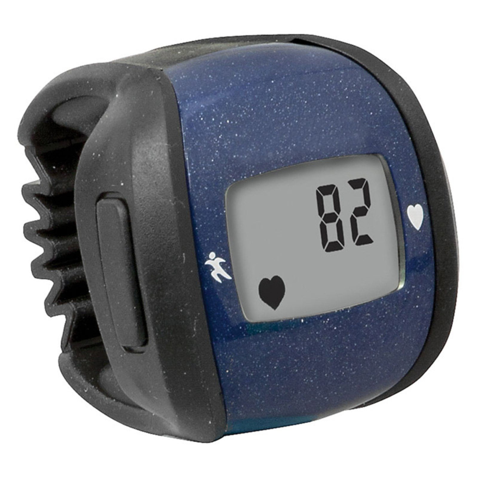HealthSmart Ring Heart Rate Monitor, Blue
