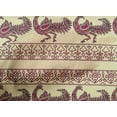 thumbnail image 4 of oneOone Cotton Poplin Fabric Floral & Peacock Block Printed Craft Fabric BTY 42 Inch Wide, 4 of 4