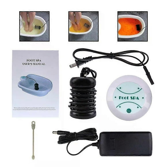 New Foot Detox Ionic Spa Machine Ionic Detoxifier Mini Foot Bath Without Basin for Home Use Massage To Relax Foot Massage Health