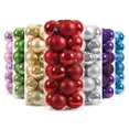 thumbnail image 2 of 24 bolas navideñas de 6 cm para colgar en el árbol de Navidad, para decoración de fiestas en el hogar, Año Nuevo 2025, 2 of 5