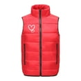 thumbnail image 6 of Jalioing Heated Vest for Women Cold Weather 4 Heating Zone Thermal Jacket USB Recharging Warm Vest Winter Clothes, 6 of 7