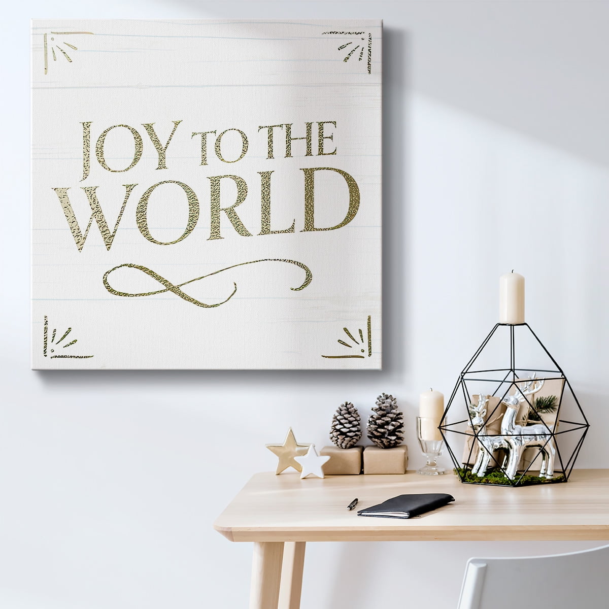 Golden Sentiments III- Gallery Wrapped Canvas