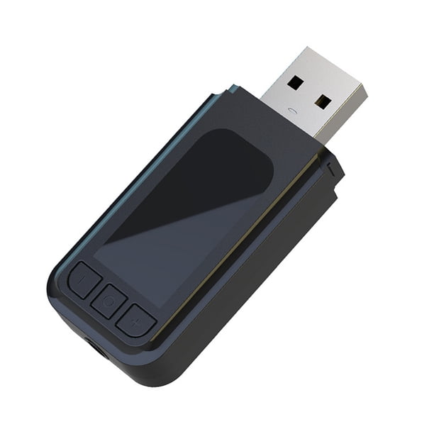 Sidaley Adaptador 5,0 compatible con Bluetooth, sistema estéreo doméstico, receptor transmisor de 3,5mm, convertidor inalámbrico para teléfono Cables de computadora
