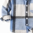 thumbnail image 4 of Kaprioy Boys Winter Clothes Toddler Baby Boy Clothes Plaid Long Sleeve Patchwork Hoodie Top + Pants 2pcs Fall Winter Outfits Set Boys Clothes Boys Outfits, 4 of 6
