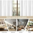 thumbnail image 6 of DriftAway Lily White Voile Sheer & Blackout Curtain Liner Single Panel Off-White 52" W x 84" L, 6 of 6
