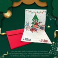 thumbnail image 4 of Tarjetas de Feliz Navidad, árbol de Navidad, regalo de invierno, tarjetas Pop-Up, pegatinas de decoración de Navidad, tarjetas de felicitación de Año Nuevo cortadas con láser, 4 of 4