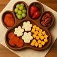 thumbnail image 7 of OIUR Wooden Serving Tray Dog Shaped Charcuterie Platter Appetizer Board for Cheese Meats Fruits Nuts Cookies, 7 of 7