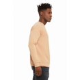 thumbnail image 3 of Bella Canvas Men`s Drop Shoulder Fleece, XL, Heather Sand Dune, 3 of 3