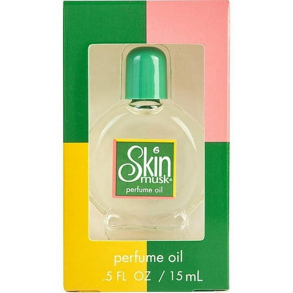 SKIN MUSK Perfume Oil - 0.5 oz - Sandalwood, Florals, Musk - Timeless Fragrance