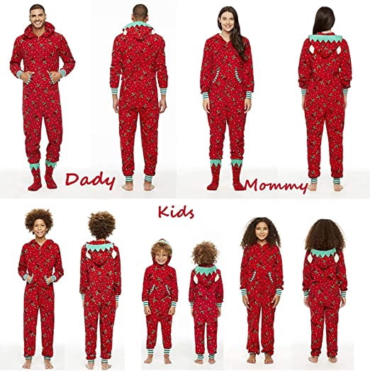 one piece zipper pajamas