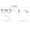 thumbnail image 2 of Womens Square Reading Glasses Mens Metal Glasses Frame Readers, 2 of 3