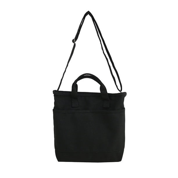 Bolso bandolera de lona para niñas de color sólido Bolso de lona portátil para estudiantes de un hombro Adepaton BST3009955-4