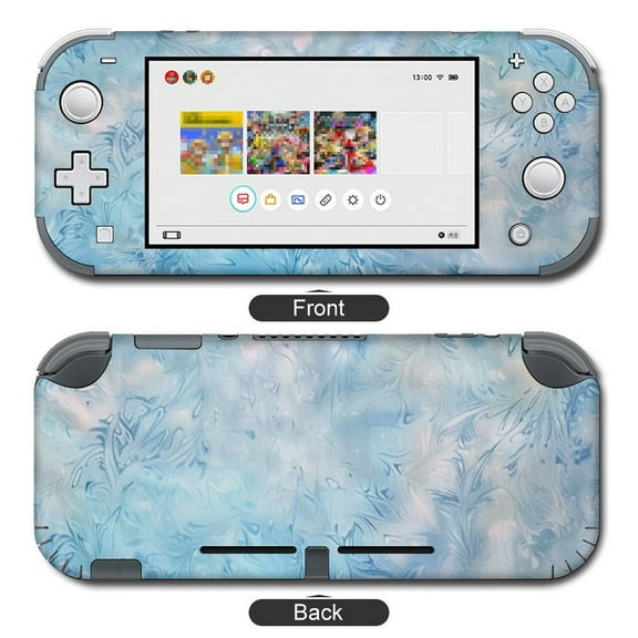 POBUDS Switch Skin | Sticker Wrap Vinyl Decal | Set Compatible with Nintendo Switch ( Switch Lite, Tie-Dye Blue)