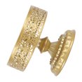 thumbnail image 1 of Dessert Stand Golden Cake Holder Lace Design Easy Assembly Round Treat Display for Party Metal Molds, 1 of 7