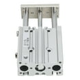 thumbnail image 1 of 3 Rod Pneumatic Cylinder SMC Type Double Action 12mm Bore 40mm Stroke with Guide, 1 of 24