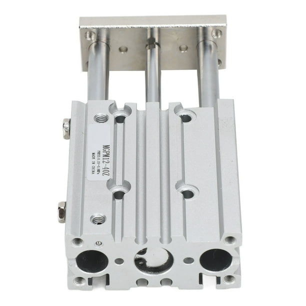 Cilindro neumático de aleación de aluminio alta precisión tipo SMC carrera de 40 mm cilindro neumático compacto de 3 varillas cojinete deslizante diámetro interior de 12 Fugacal Otros