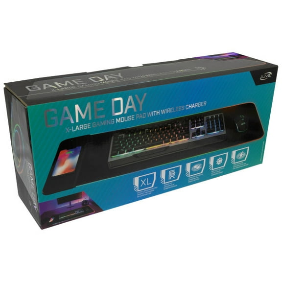 iLive Gaming Mouse Pad with Wireless Charger, IAMQ212B