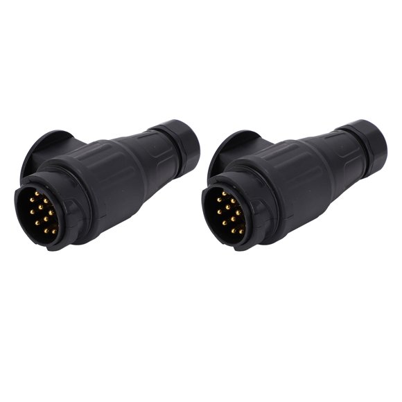 13 Pin Euro Trailer Plug, 12V Trailer Electric Socket Plug for Cars for Trucks
