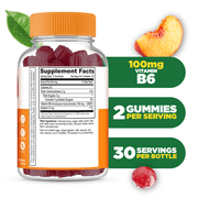 Lifeable Vitamin B6 - 100 mg - 60 Gummies