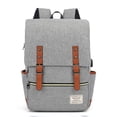 thumbnail image 1 of Mochila para viaje ligero con puerto USB para Computadora portátil repelente al agua vintage antirrobo para Laptop Gran Capacidad Diseño Impermeable Duradero Cómoda y Segura, 1 of 7