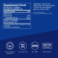 thumbnail image 3 of Brain Octane C8 MCT Oil, 2000mg Caprylic Acid Triglycerides from Non-GMO Coconuts, 60 Softgels, Bulletproof Keto Supplement for Cognitive Function and Gut Health, 3 of 7