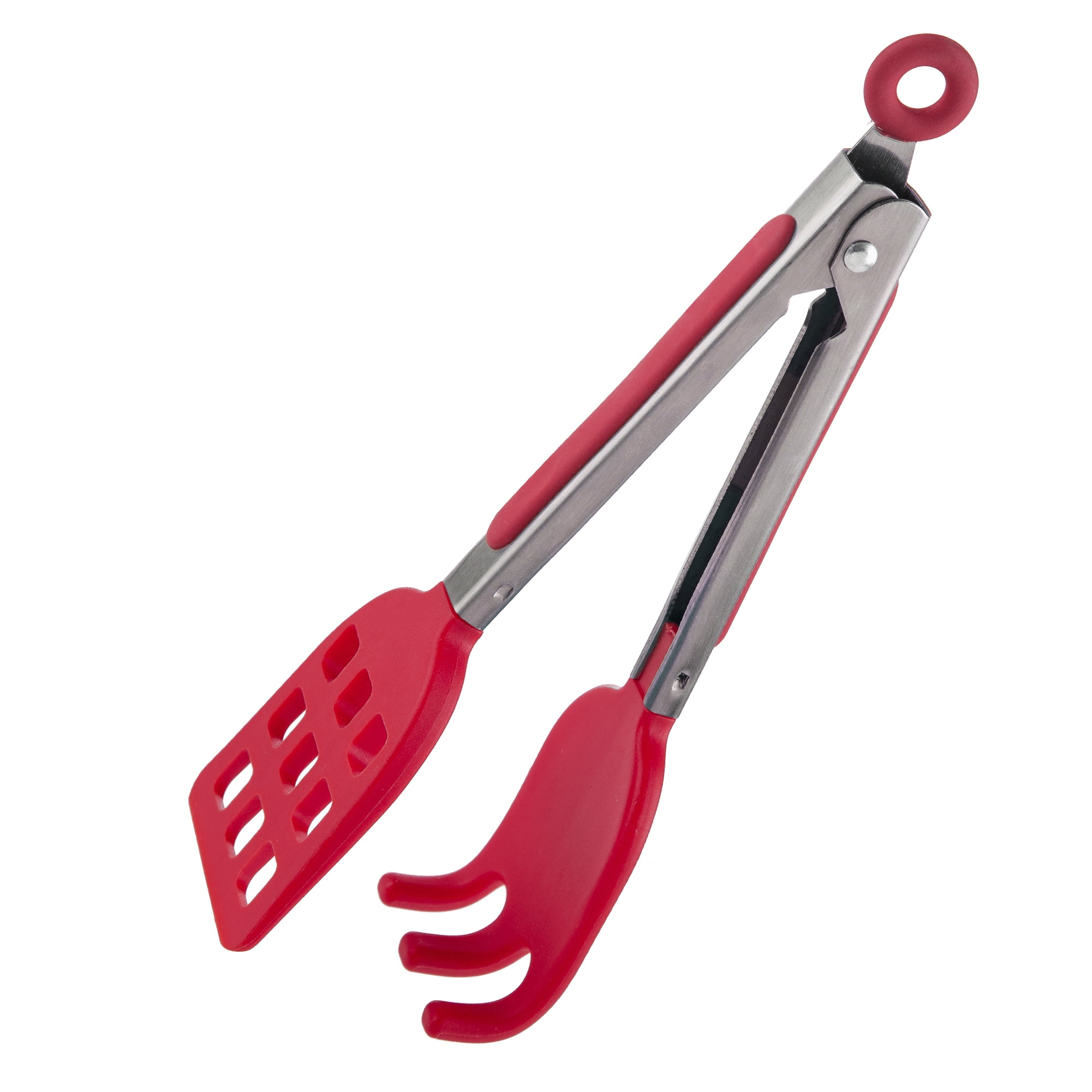 Mainstays Red Mini Waffle Tongs