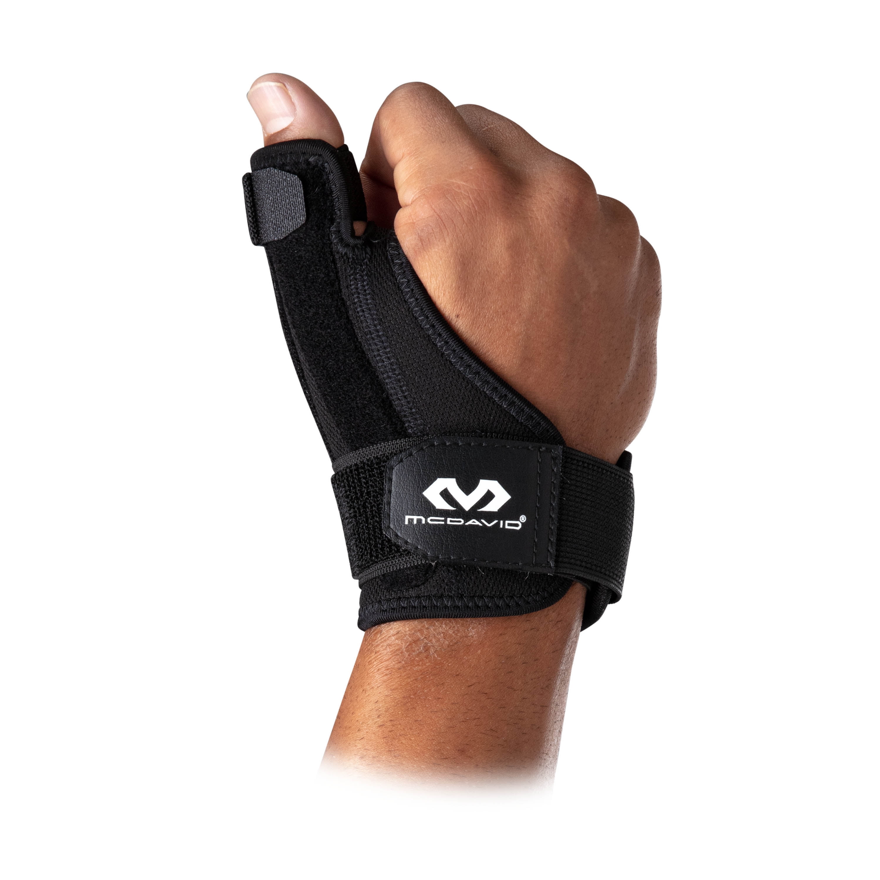 McDavid Sport Injury and Pain Relief Compression Adjustable Thumb Stabilizer, Large/Extra-Large
