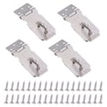 thumbnail image 1 of 4 Pcs Cadenas Loquet de Serrure en Acier Inoxydable Sécurité Serrure de Porte, 1 of 9