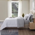 thumbnail image 6 of Virtu Twin XL Comforter Setss, 5 Piece Twin XL Bed in a Bag, Reversible Twin XL Bedding Comforter Set Twin XL with Sheets, White, 6 of 8