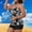 A3 Black, variant on Cadancy Tankini Swimsuits for Women Plus Size 2 Piece Bathing Suit Hawaii Print Modest Tops with Boyshorts Athletic Sporty Tank Top Swimwear Set