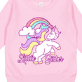 thumbnail image 3 of Inktastic Little Sister Unicorn Toddler Sweatshirt, 3 of 4