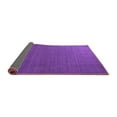 thumbnail image 2 of Ahgly Company Indoor Round Oriental Purple Industrial Area Rugs, 7' Round, 2 of 4