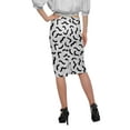 thumbnail image 3 of Moomaya Printed Skirts For Women Knee Length Skirt For Girls Casual Clothing, 3 of 6