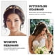 thumbnail image 4 of Rhinestone Butterflies Headband Rhinestone Tocado Novia Dama de honor Diadema, 4 of 4