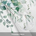 thumbnail image 3 of Bedliving Sage Green Eucalyptus Window Valance for Kitchen Bathroom Laundry Room, 54 x 18 Inch Rod Pocket Short Curtain, 1 Panel, 3 of 9