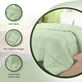 thumbnail image 3 of Utopia Bedding Comforters King Size, All Season Duvet Insert, Down Alternative Box Stitched Bed Comforter with Corner Tabs, Machine Washable (Sage Green), 3 of 7