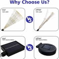 thumbnail image 3 of 1Pc Solar Garden Light, 90/120/150/200 Led Lights Waterproof Outdoor Landscape Lighting, For Patio Yard Pathway Party Decorations, 3 of 5