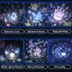 thumbnail image 3 of Proyector de luz nocturna para bebés, luz nocturna LED para niños, lámpara de música y luz, rotación de 360° con 8 temas de música y 6 películas, control remoto USB, lámpara de proyector de estrellas, lámparas de noche, lámparas de ambiente Zhivalor ZSY-0087, 3 of 5