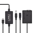 thumbnail image 2 of Cable NP-FW50 PD USB USB TipO-C A NP-FW50 Batería Dummy DC Reemplazo de Acoplador A7S2 A7S A7 II R RII A7M2 A6000 A6300 A6500 A7000, 2 of 7