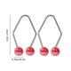 thumbnail image 5 of DQrwqpou Herramientas Belleza Facial para Hoyuelos Fáciles Usar Color Rojo 2 Uds., 5 of 9