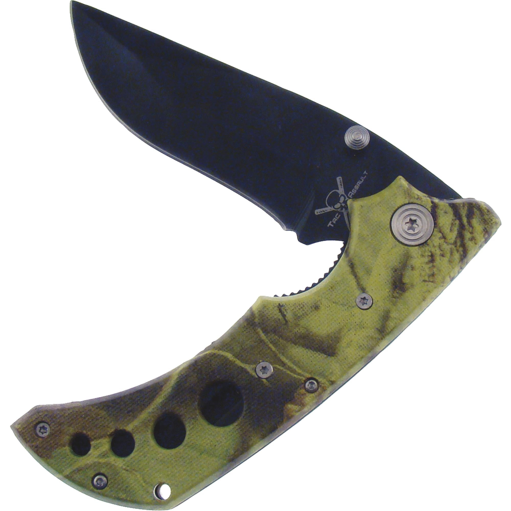 Frost Camo Tactical Folding Knife